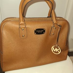 Michael Kors Brown Satchel Bag